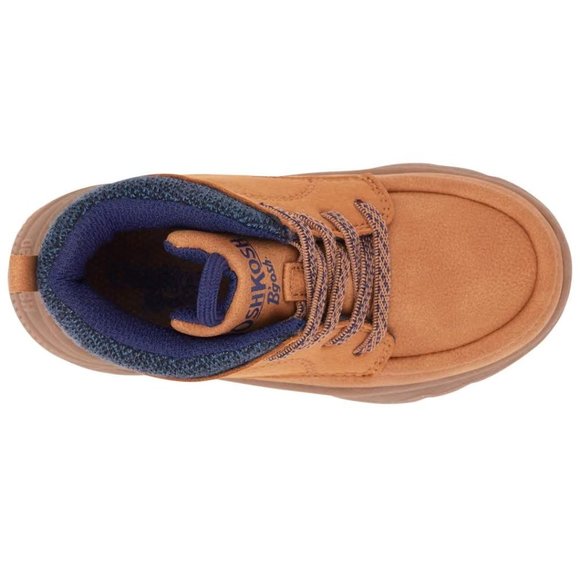 OshKosh - Toddler Hiker Boots  Size 4 Brown - Picture 3 of 10